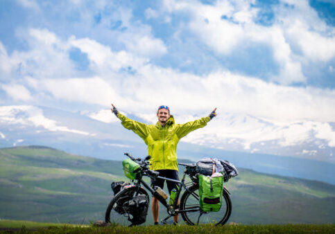 Daniel Großhans (thegreathans) tours the world on an idworx even crossing exotic countries like Afghanistan.
